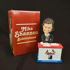 Mike Shannon Bobblehead Voice Chip St Louis Cardinals Announcer SGA 7/5/2013