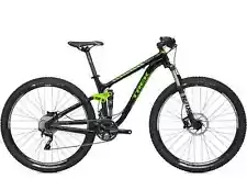 TREK FUEL EX7 2014 Full Suspension Mt. Bike -17.5" black green