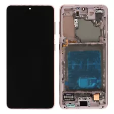 OEM Original Samsung Galaxy S21 LCD Display Touch Screen Digitizer Assembly Pink