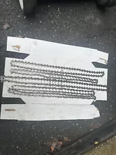 Lot 5 Chainsaw chains Stihl Oregon Unbranded