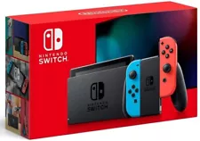 Nintendo Switch Neon Red and Neon Blue Joy-Con Console