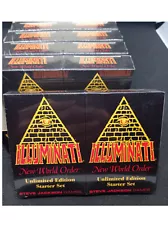 UnLIMITED STARTER SET 1995 Illuminati INWO Card Game New World Order NUKE SNIPER