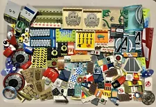 LEGO Bulk Lot Of Printed Sticker Decal Special Pieces & Plates Assorted Used