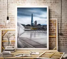 Framed Art Prints London | The Shard Wall Art for Sale and Home Decor Gifts