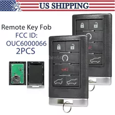 2 For 2007 2008 2009 2010 2011 2012 2013 2014 Cadillac Escalade Remote Key Fob (For: More than one vehicle)