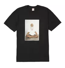 Supreme Rick Rubin RED BOX LOGO Photo Tee T-Shirt BLACK Size S SMALL New In Bag