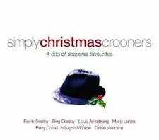 Simply Christmas Crooners 4-CD Box Set NEW SEALED Bing Crosby/Frank Sinatra+