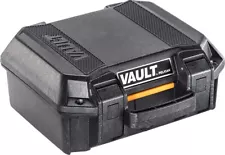 Pelican Vault V100 Small Pistol Case with Foam - Black