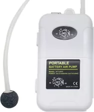 Small Air Pump for Fish Tank 6 Gallons, Aerator Bait Bucket,Bubbler...