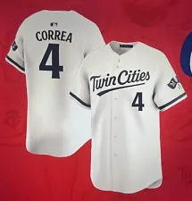 SGA 2024 Minnesota Twins Carlos Correa Jersey Size Adult M NEW! Never Worn!