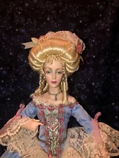 Franklin Mint Heirloom doll Marie Antoinette Porcelain 17"