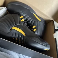 Size 12 - Jordan 12 Retro Mid Black Taxi