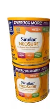 New Listing2 Cans Similac NeoSure Infant Formula for Babies Born Prematurely - 22.8oz