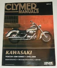 Kawasaki Vulcan 1500 Service Manual Classic Drifter Nomad 1996-2008 Clymer M471