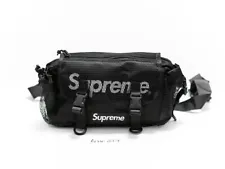 Supreme Black Shoulder SS20 Bag Fanny Pack Rare