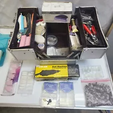 Acrylic Nail Tech Travel Case Kit Ready-made To Start Working