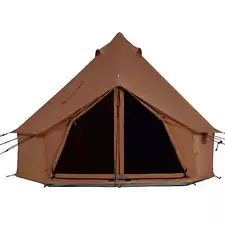 WHITEDUCK Regatta Canvas Bell Tent Family Camping Used Brown 10' [3/5 Condition]