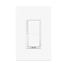 Insteon Smart Dimmer Wall Switch, 600 Watt, 2477D (White) - Insteon Hub Required