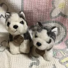 Excellent First Siberian Husky Plush Dogs, 2 different poses Free Shipping