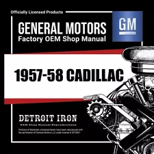 1957-1958 Cadillac Shop Manuals, Sales Data & Parts Books Kit