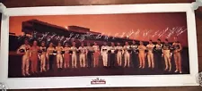 Vintage NASCAR 1990 "The Winston" Poster Not A Reprint