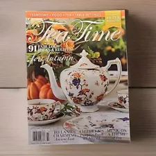 Tea Time Magazine For Autumn 91 Fabulous Ideas & Recipes