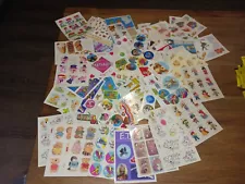 Vintage Stickers, Scratch N Sniff, Hallmark,partials And More Lot#32,(bxG)