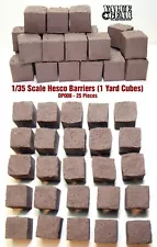 1/35 Hesco Barriers 1 Yard Cubes 25 Pieces - Value Gear Details DP008