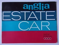 FORD ANGLIA ESTATE orig 1961 UK Mkt Full 16pp Sales Brochure