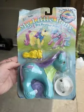 1986 vintage Hasbro MY LITTLE PONY Big Brother SALTY Sealed MLP G1 toy MOC mosc