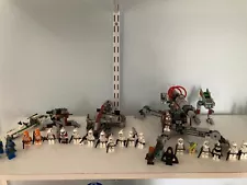 Assorted Lego Star Wars Sets - Clone Trooper Themed - Used