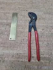 Used Knipex Cobra Quick Water Pump Pliers 10" 250mm