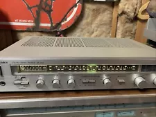 Vintage Technics Model SA-203 Stereo Receiver, Phono/Aux/AM/FM tested