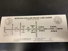 Morgan Dollar Proof-Like PL & DMPL Guide- Leroy Van Allen