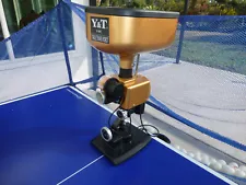 Table Tennis Robot Ping Pong Training Machine Y&T V-981 (Watch The Video)