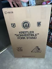 Kreitler “Konvertible” Black Fork Stand for Rollers