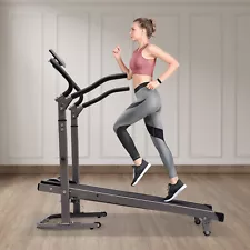 Folding Treadmill With incline Running Fitness Jogging Machine For Home Gym Use