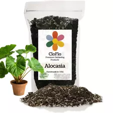 CloFlo Alocasia/Elephant Ear Potting Soil-Nutrient-Rich Blend for Healthy Growth