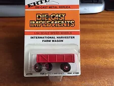 ERTL #1755 1/64 Scale International Harvester Farm Wagon - Blister Pack