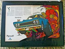 1968 PLYMOUTH ROAD RUNNER*Original*383/440/426*Ready to Display *car ad 1969