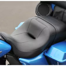 Driver Passenger TwoUp Seat Low-Pro For Harley Electra Glide Ultra Classic 08-Up