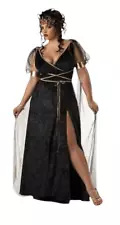 California Costume Medusa Halloween Costume Dress Adult Women Plus Size 16-22