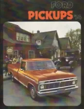 FORD 1974 TRUCK Sales Brochure 74 Pick Up