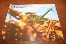 John Deere Corn and Soybean Combines Brochure 1969 3300 4400 6600 7700