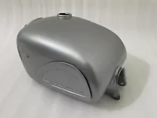 Honda CL72 CL77 (1962 - 1967) 305 Scrambler Steel Fuel Gas Tank Silver Painted