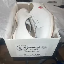 Vintage PBS Linda Bowling Shoes Unused Deadstock 11.5 D White