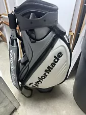 New Taylormade TM19 Tour Staff Golf Bag Grey/ White- NWT