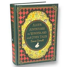 ALICE'S ADVENTURES IN WONDERLAND & Stories Lewis Carroll Illustrated Hardcover