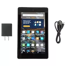 7" Amazon Kindle Fire 7 (9th Generation) Tablet Black M8S26G