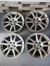 Honda S2000 AP2 Set of 4 Wheels Rims 10-Spoke 17x7 17x8.5 OEM Caps Straight